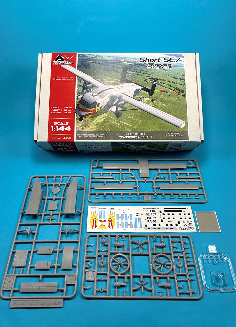 Modelsvit Short SC.7 `SkyVan` (Plastic model) image 5
