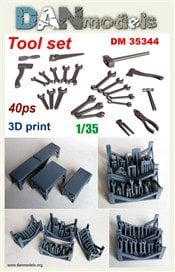 DANmodels 工具套装带工作台(塑料模型) 图片 1