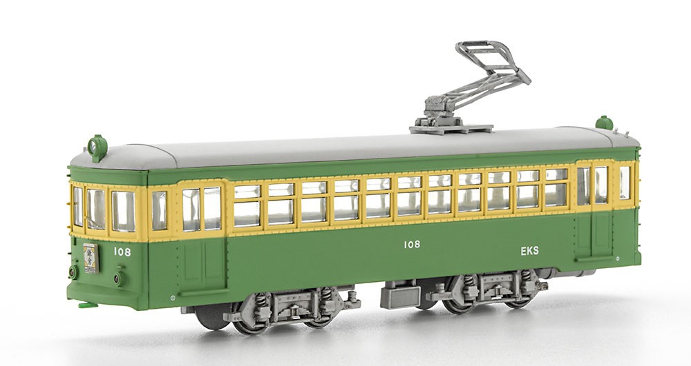 Hasegawa Enoshima Electric Railroad Type 100 w/Scenery Sheet image 2
