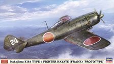 Hasegawa Nakajima Ki-84 Hayate `Prototype` (Plastic model) gambar 1