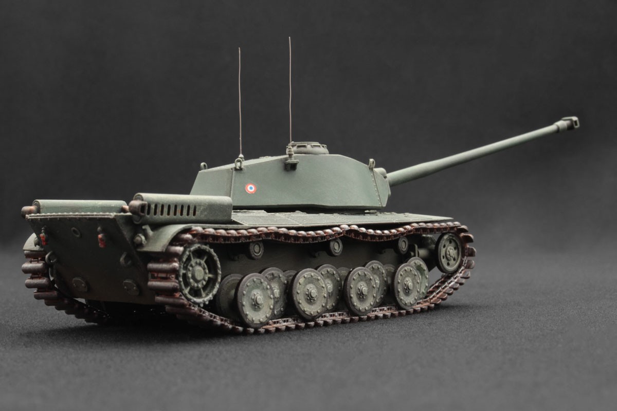 Scale X FCM 50t - Französischer schwerer Panzer (Plastikmodell) Bild 7