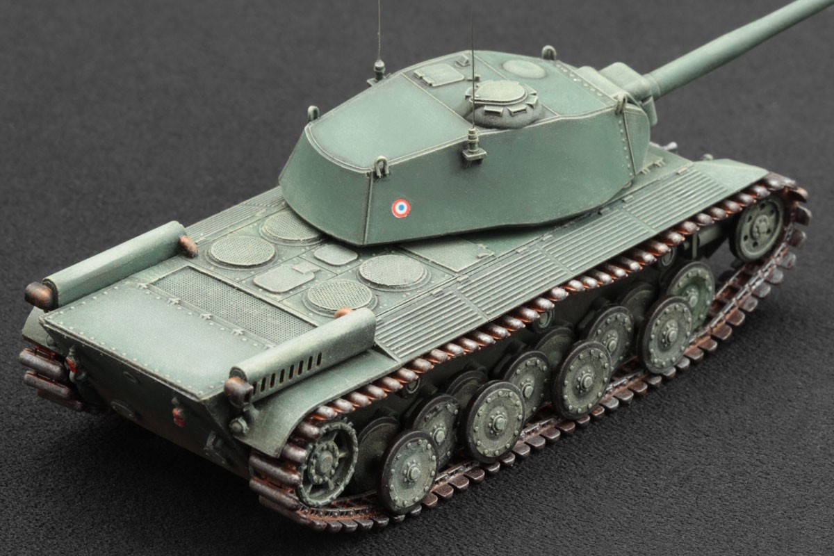 Scale X FCM 50t - Französischer schwerer Panzer (Plastikmodell) Bild 8