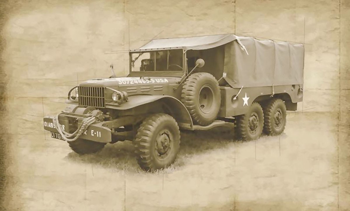 Italeri WWII US Army Dodge WC62 1 1/2 ton 6x6 truck (Model Car) 图片 2