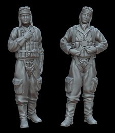 White Stork Miniatures Japan Pilots Bild 1