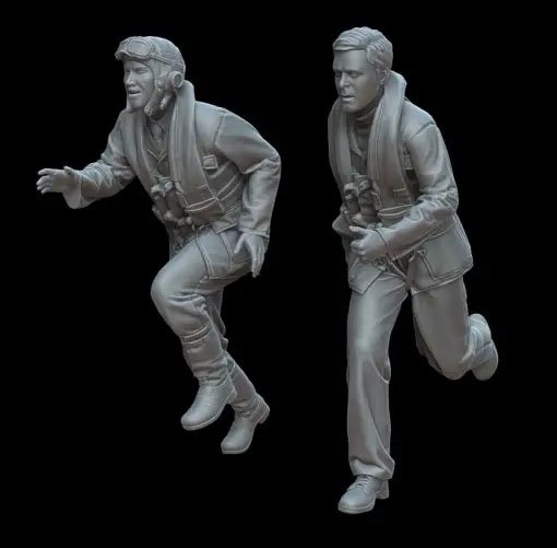 White Stork Miniatures Alarm! British pilots during the Battle of Britain (Plastic model) hình ảnh 4