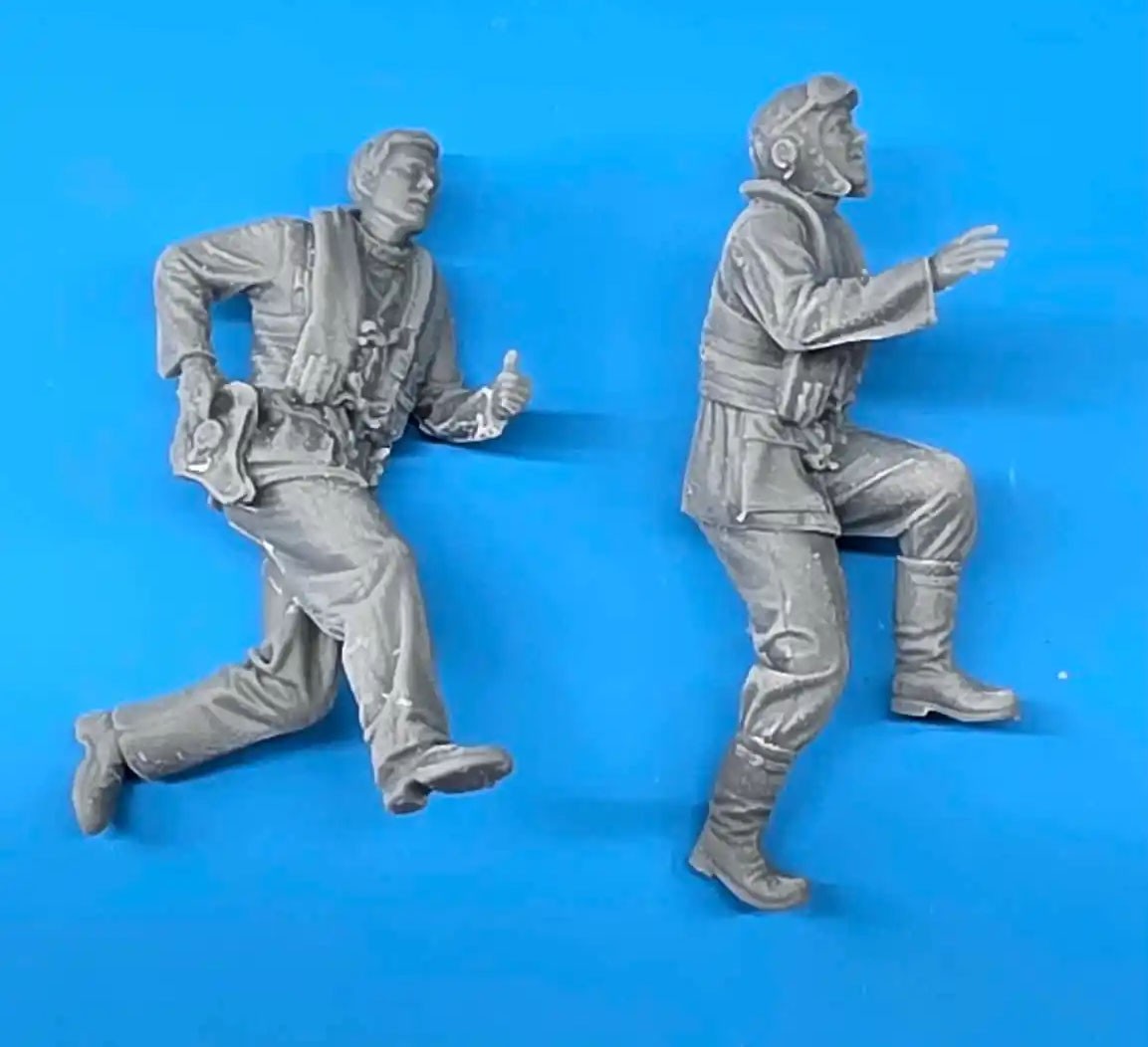 White Stork Miniatures Alarm! British pilots during the Battle of Britain (Plastic model) hình ảnh 5