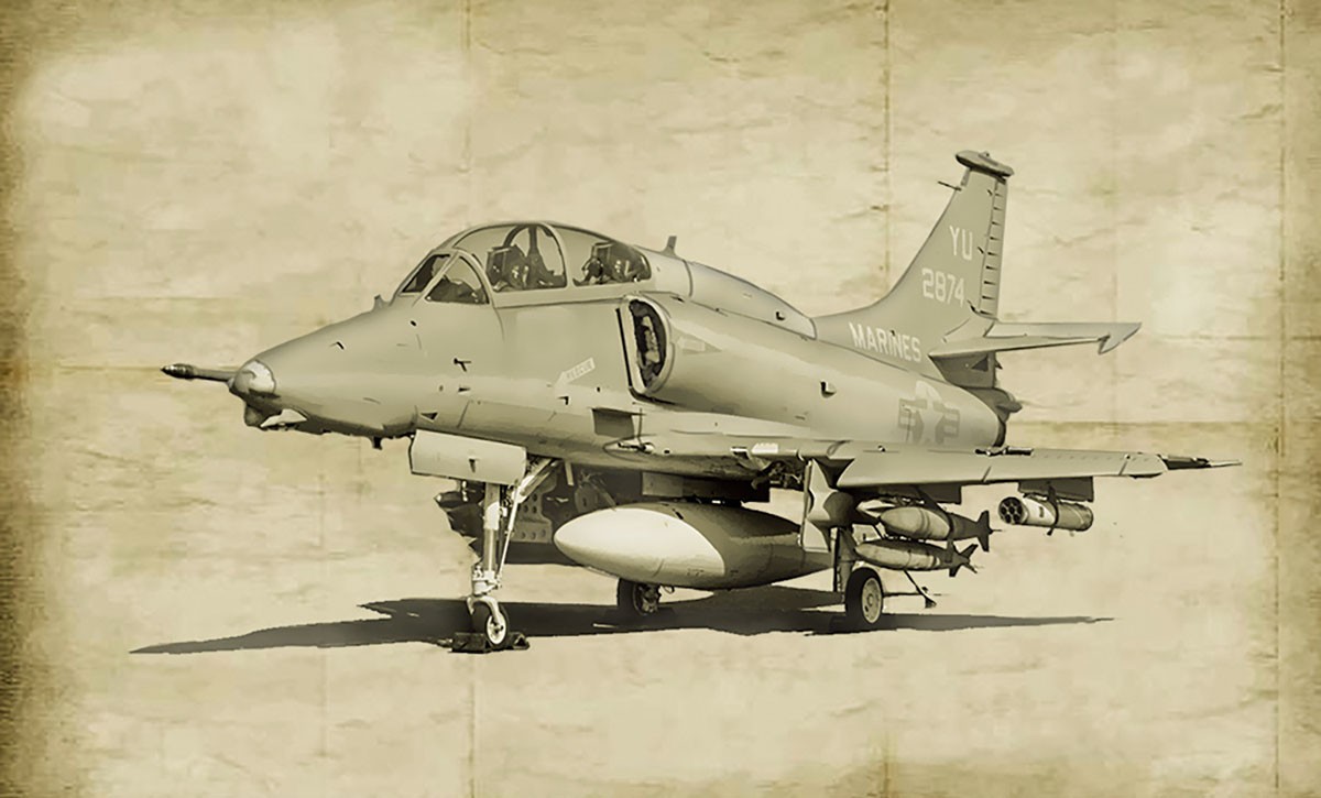 Italeri U.S. Marine Corps OA-4M Skyhawk II (Plastic model) 图片 2