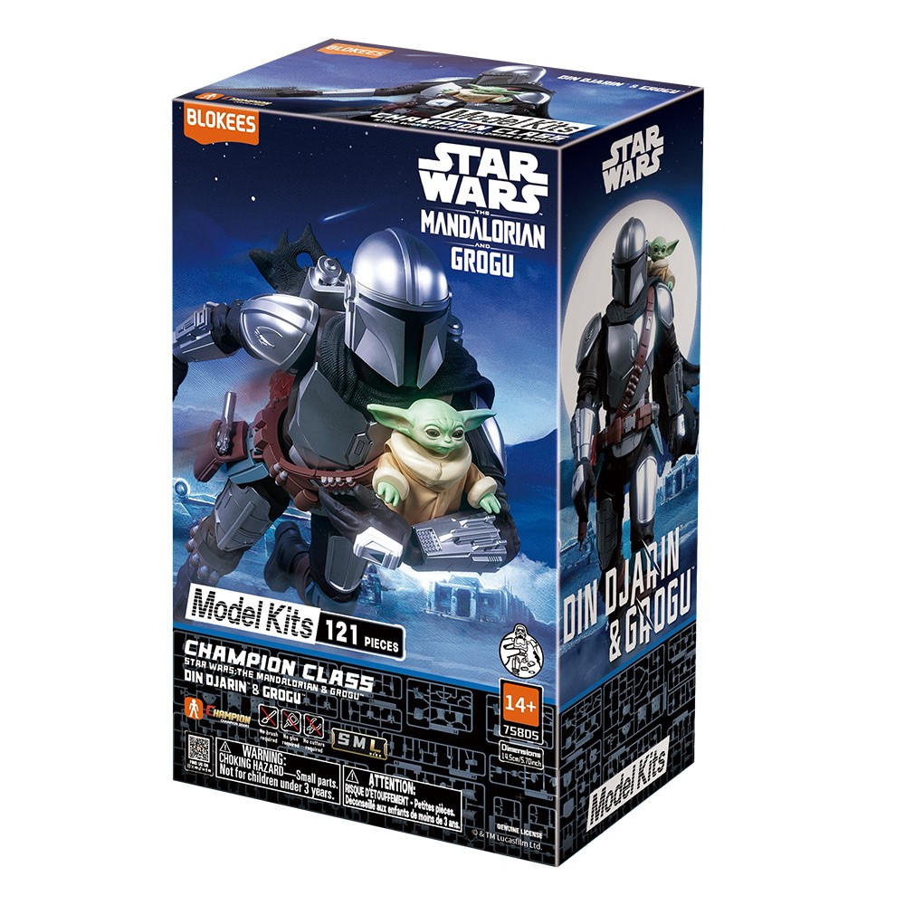 Blokees Blokees STAR WARS: The Mandalorian and Grogu CC05 Din Djarin &amp; Grogu 75805 (Plastic model) 圖片 2