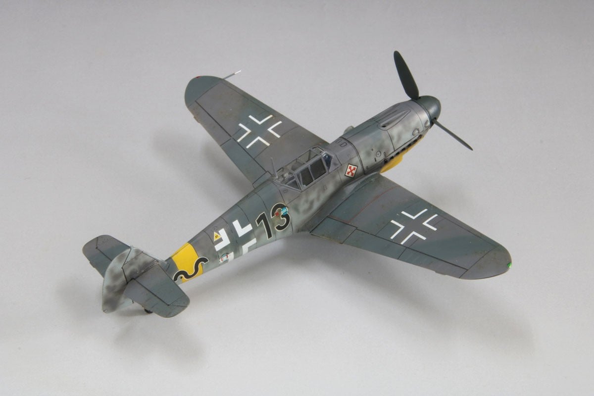 Fine Molds Messerschmitt Bf109 G-2 `Gunther Rall` (Plastic model) gambar 3