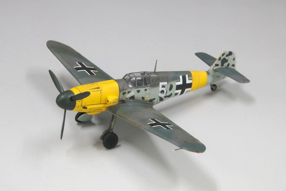 Fine Molds Messerschmitt Bf109 F-4 `Barkhorn` (Plastic model) gambar 2