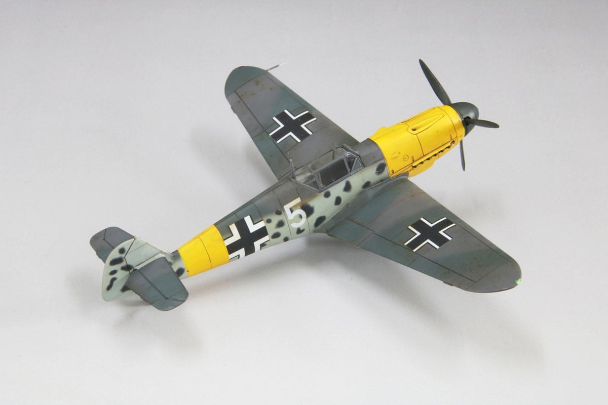 Fine Molds Messerschmitt Bf109 F-4 `Barkhorn` (Plastic model) gambar 3