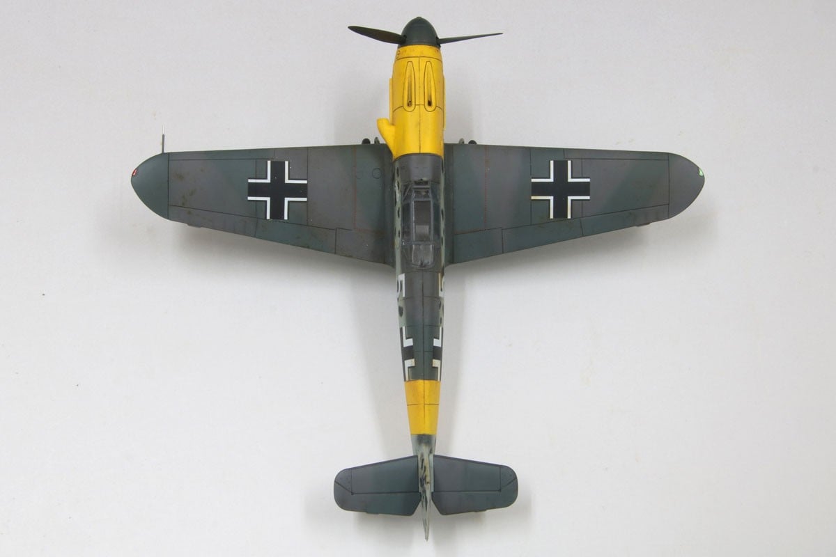 Fine Molds Messerschmitt Bf109 F-4 `Barkhorn` (Plastic model) gambar 5