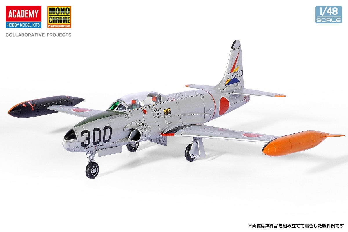 Mono Chrome JASDF T-33A Shooting Star Jet Trainer `Air Defense Command` gambar 3