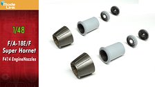 Modelink F/A-18E/F Super Hornet F414 Engine Nozzles (Plastic model)