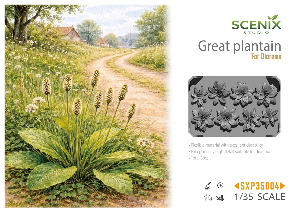 SCENIX Studio Great Plantain Diorama imagen 2