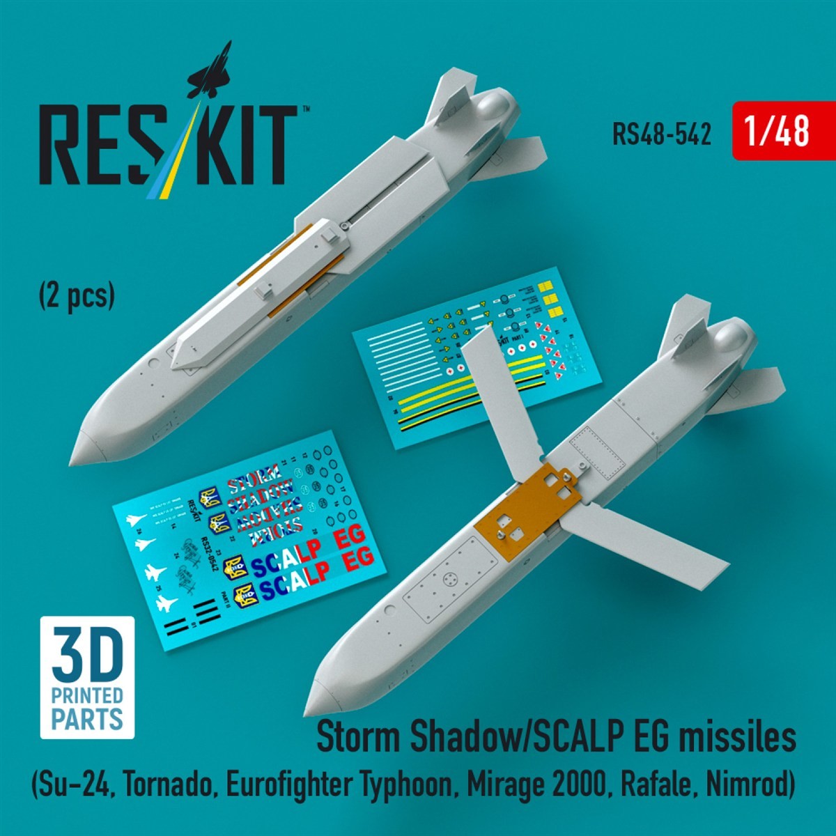 Reskit Storm Shadow/SCALP EG Missiles (2 pcs) รูปภาพ 2