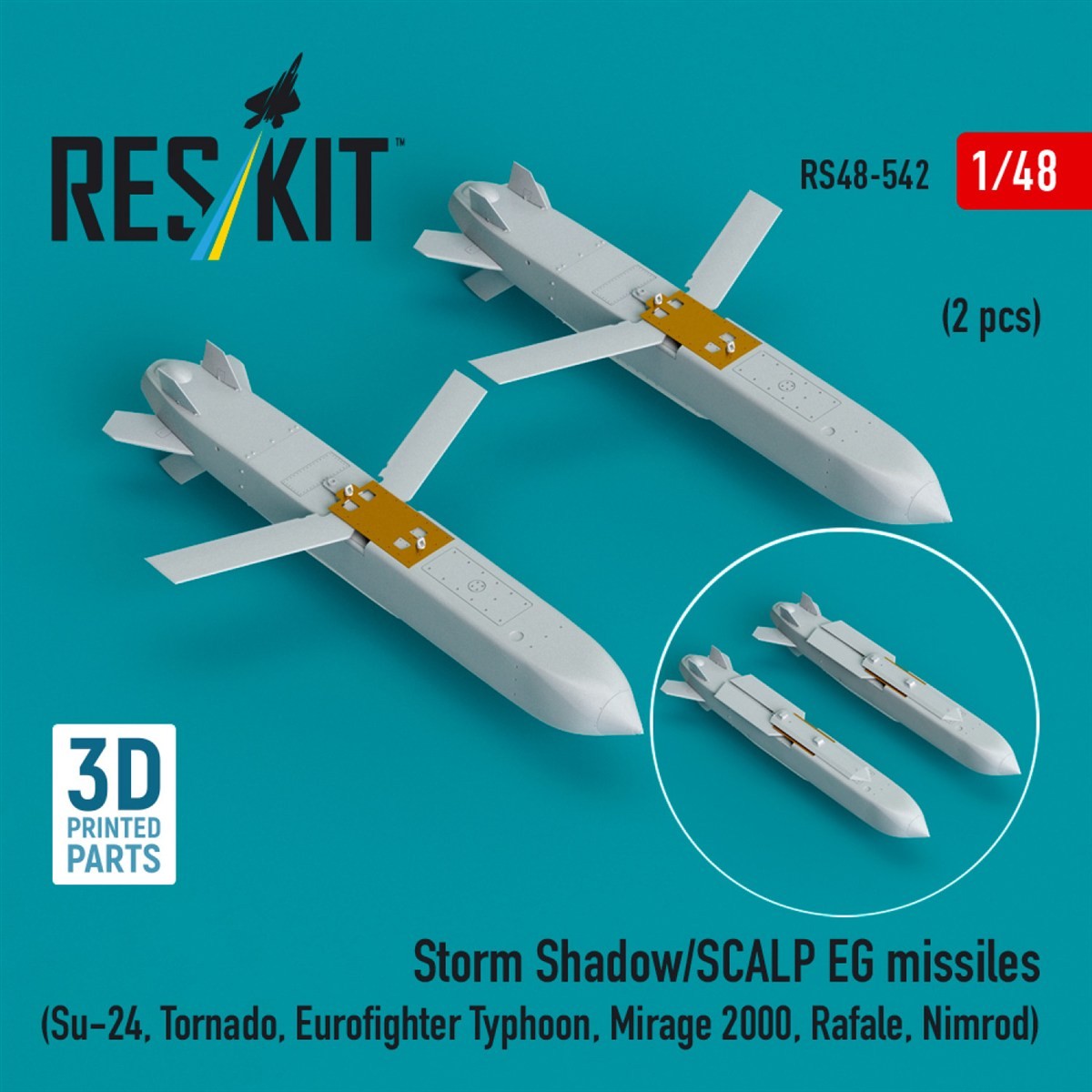 Reskit Storm Shadow/SCALP EG Missiles (2 pcs) รูปภาพ 3