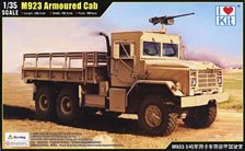 ilovekit M923 Military Cargo Truck w/Armored Cab (Plastic model) image 1