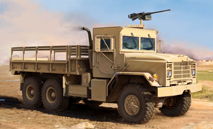 ilovekit M923 Military Cargo Truck w/Armored Cab (Plastic model) image 2