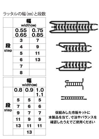 Model Art Inclined Ladder Set for IJN Vessel Models (Plastic model) Bild 4