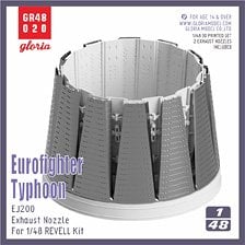 E.T.Model Eurofighter Typhoon Exhaust Nozzle (for Revell) (Plastic model)