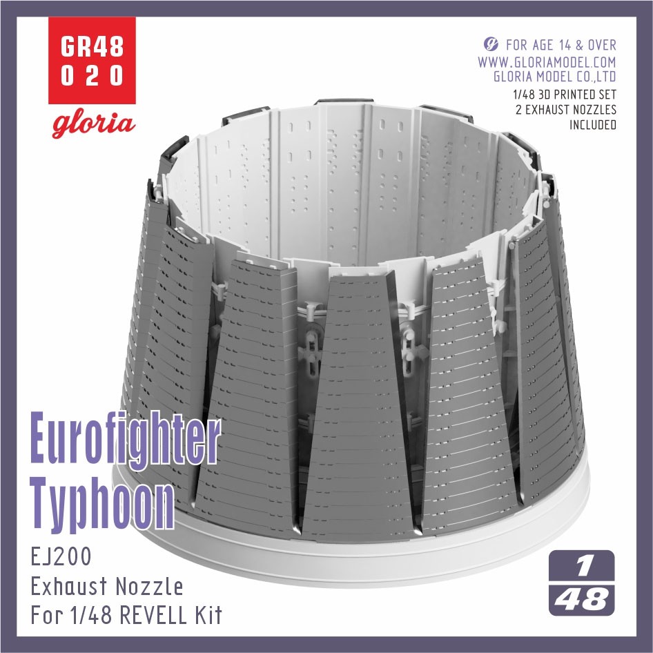 E.T.Model Eurofighter Typhoon Exhaust Nozzle (for Revell) รูปภาพ 2