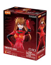 Blokees Blokees EVANGELION ファンタスティックシリーズ 式波・アスカ・ラングレー(プラグスーツ) 73561 画像 1