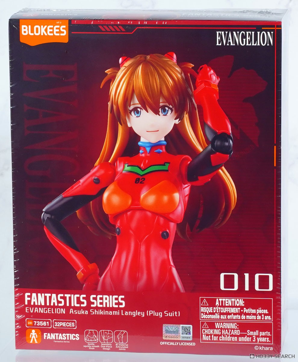 Blokees Blokees EVANGELION ファンタスティックシリーズ 式波・アスカ・ラングレー(プラグスーツ) 73561 画像 3