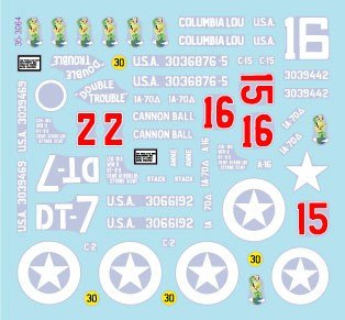 Star Decals US 70th Tank Battalion - Utah-Beach. M4 Sherman, M4 Sherman Dozer Tank and M4A1 DD Sherman. (Decal) gambar 4