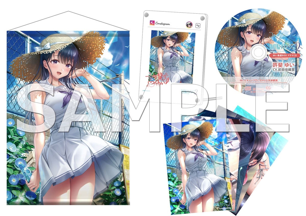 Entergram Seifuku Kanojo 2 Yui Netsuai Box 3 Set (Game) Bild 4