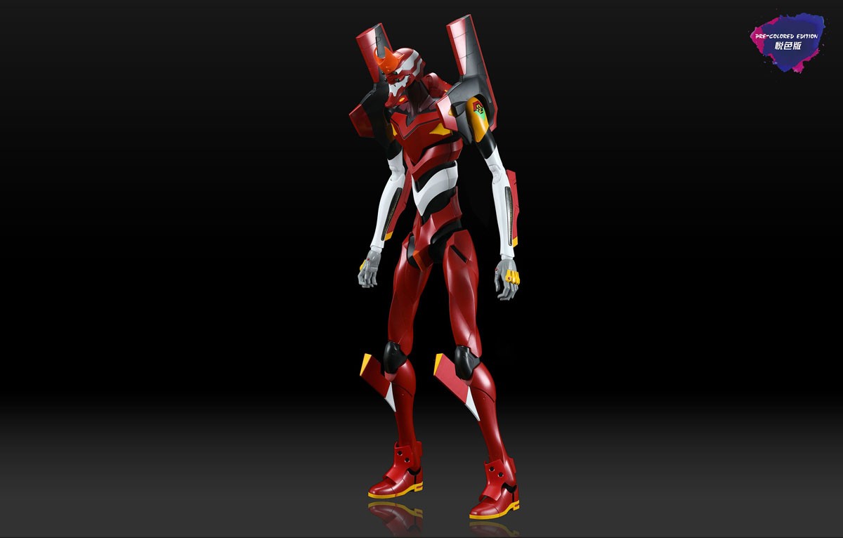 Meng Model Multipurpose Humanoid Decisive Weapon, Artificial Human Evangelion Production Model-02 Ver.1.5 (Radiant Red Color Version) Bild 2