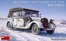 Mini Art Kfz.1 GERMAN TROOP CARRIER TYPE 170VK WITH CANVAS imagen 1