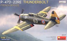 Mini Art P-47D-22RE THUNDERBOLT. FRENCH SERVICE. BASIC KIT (Plastic model)