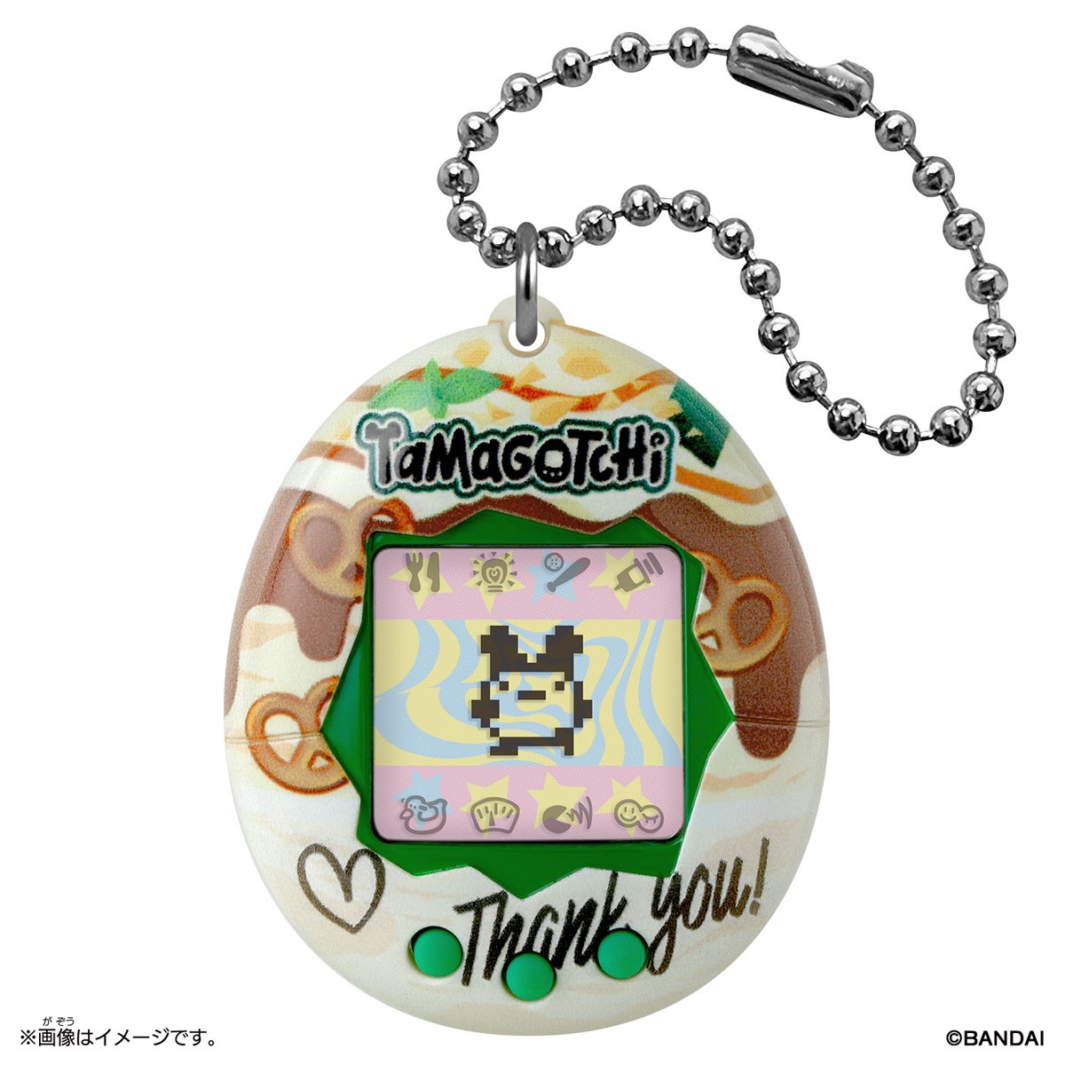 Bandai Original Tamagotchi Caramel Nuts (Electronic Toy) image 2