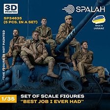 Spalah Best Job I Ever Had Figure Set (Plastic Model)