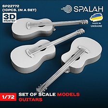 Spalah Guitars Scale Model Set (10 pcs.) (Plastic Model)