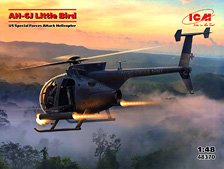 ICM AH-6J Little Bird US Special Forces Attack Helicopter