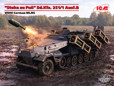 ICM WWII German MLRS `Stuka zu Fuss` Sd.Kfz. 251/1 Ausf.B (Plastic model)