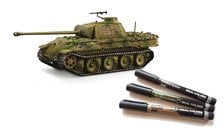 Italeri 2차대전 독일군 Sd.Kfz.171 판터 Ausf.A 스타터 세트 w/마커 (프라모델)