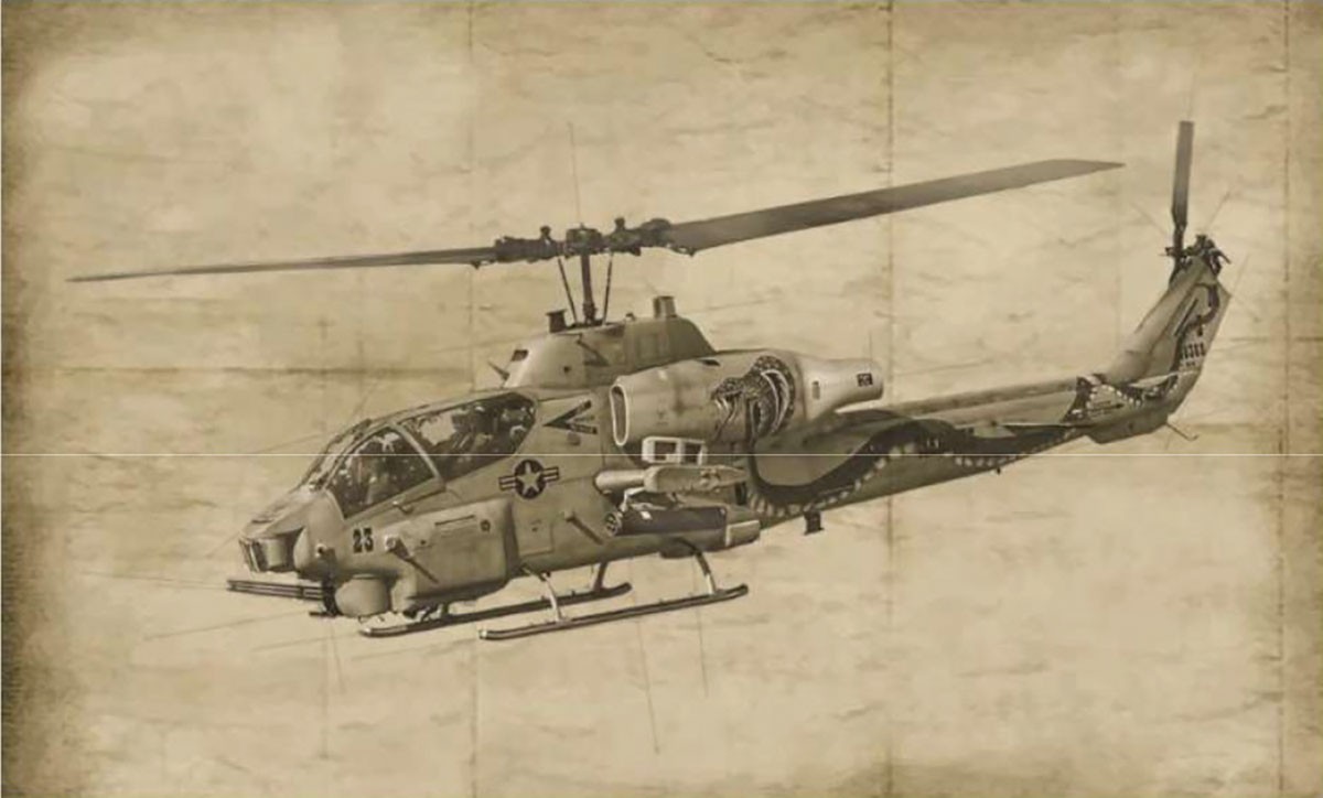 Italeri 미 해병대 공격헬기 AH-1W 슈퍼 코브라 (프라모델) 이미지 2