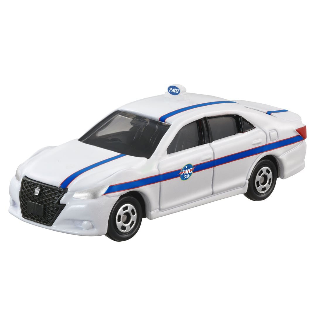 Tomy (TakaraTomy) Bayside Shakedown N.E.W. Apollo Taxi (Toyota Crown Athlete) (Tomica) image 2