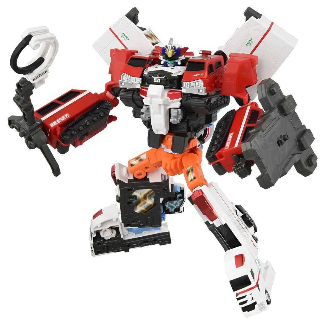 Tomy (TakaraTomy) Tomica Joblabor TJBDX Exceed Job Labor Police Fire and Ambulance Transcendence DX Set (Tomica) Bild 2