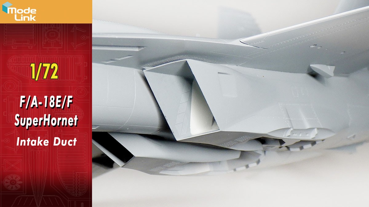 Modelink F/A-18E/F Super Hornet Intake Duct (Plastic model) hình ảnh 2