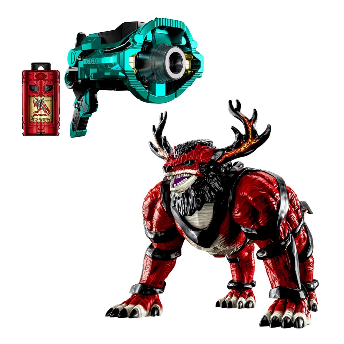 Bandai DX Kakuzyu Enkaku &amp; Omegahorn Set (Character Toy) Bild 2