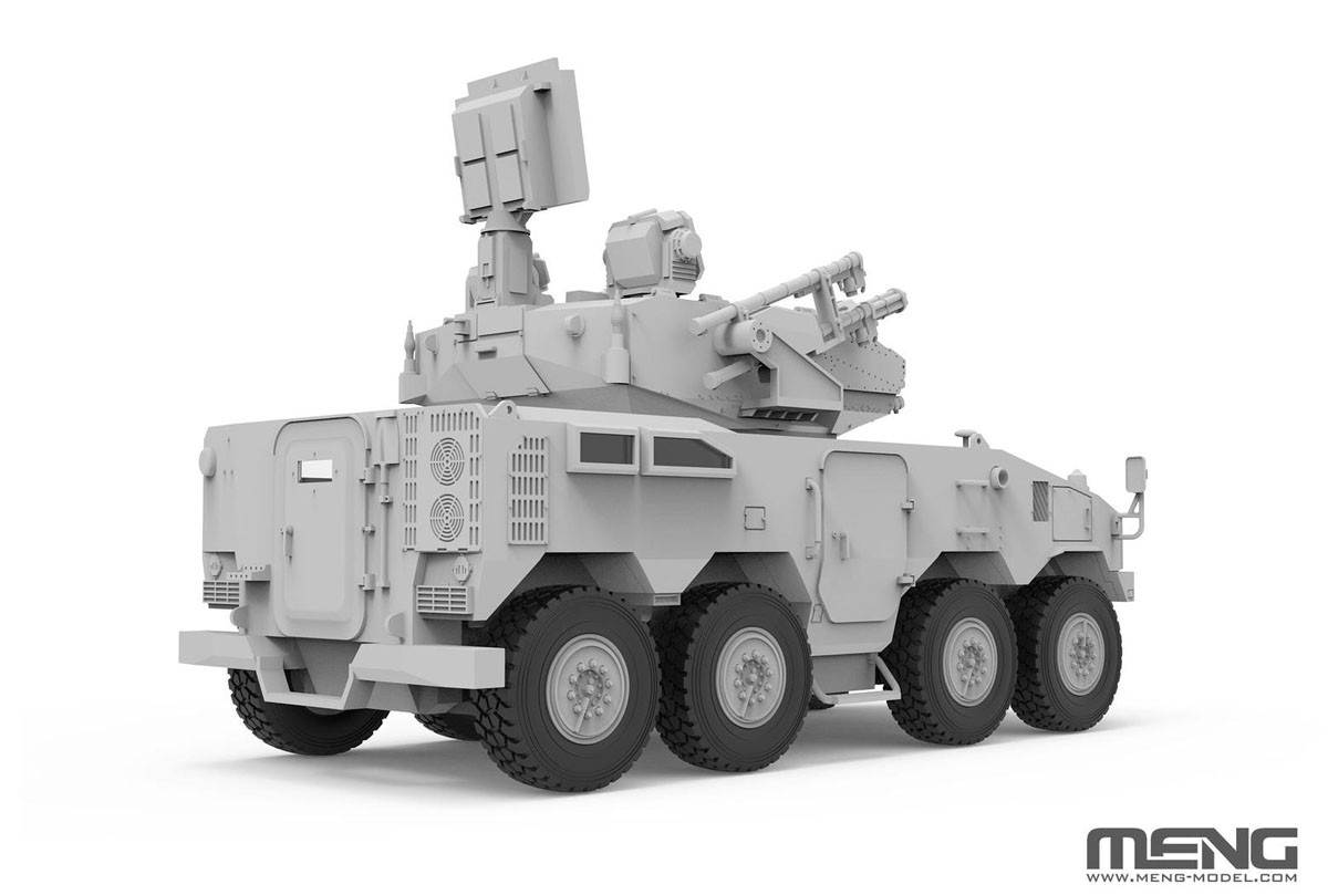 Meng Model 중국 PLB625 대공포 & 미사일 통합무기시스템 (프라모델) 이미지 4