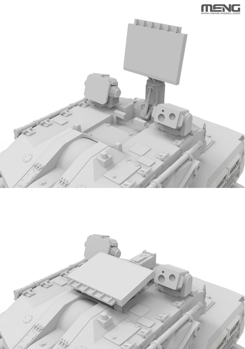 Meng Model 중국 PLB625 대공포 & 미사일 통합무기시스템 (프라모델) 이미지 6