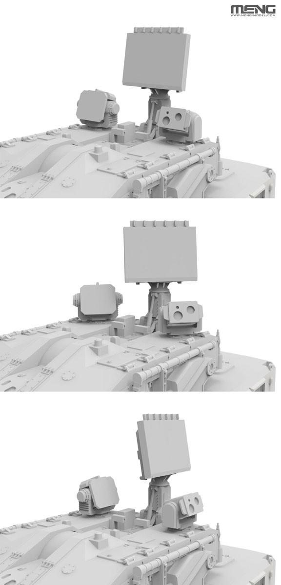 Meng Model 중국 PLB625 대공포 & 미사일 통합무기시스템 (프라모델) 이미지 8
