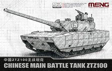 Meng Model Chinese Main Battle Tank ZTZ100 (Plastic model)