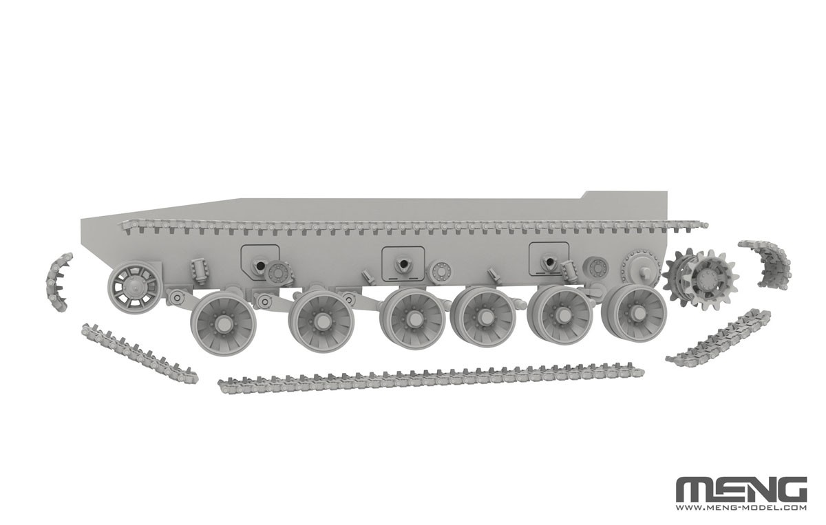 Meng Model 중국 주력전차 ZTZ100 (프라모델) 이미지 6