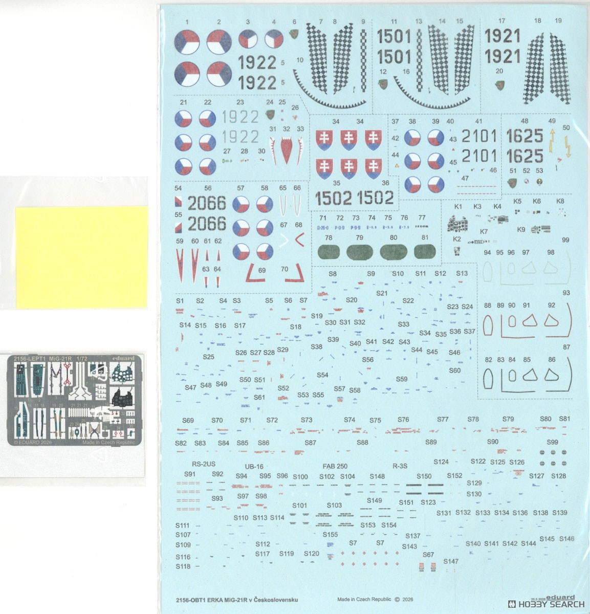 Eduard Erka/MiG-21R v Ceskoslovensku Limited (Plastic model) image 7